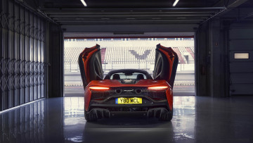 Картинка 2022+mclaren+artura автомобили mclaren 2022 artura вид сзади супекар гараж