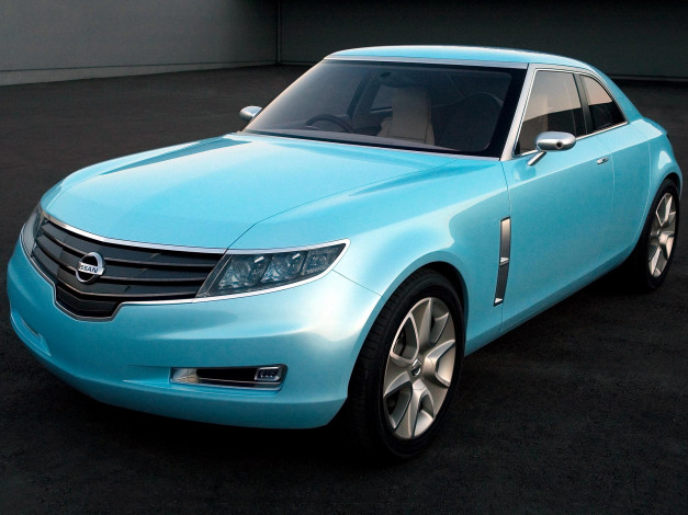 Обои картинки фото автомобили, nissan, datsun, ниссан, голубой