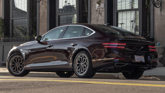 Обои картинки фото genesis g80 , us,  2021, автомобили, genesis, g80, 2021