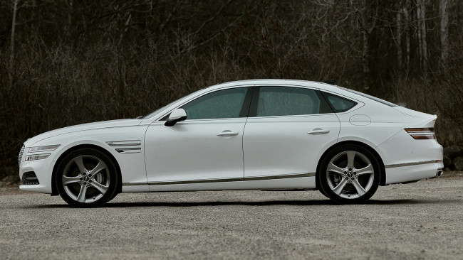 Обои картинки фото genesis g80 , us,  2021, автомобили, genesis, g80, 2021