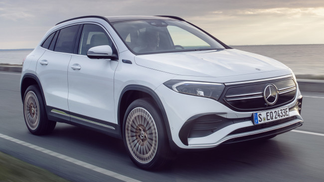 Обои картинки фото mercedes-benz eqa edition 1 2021, автомобили, mercedes-benz, mercedes, benz, eqa, edition, 1, 2021