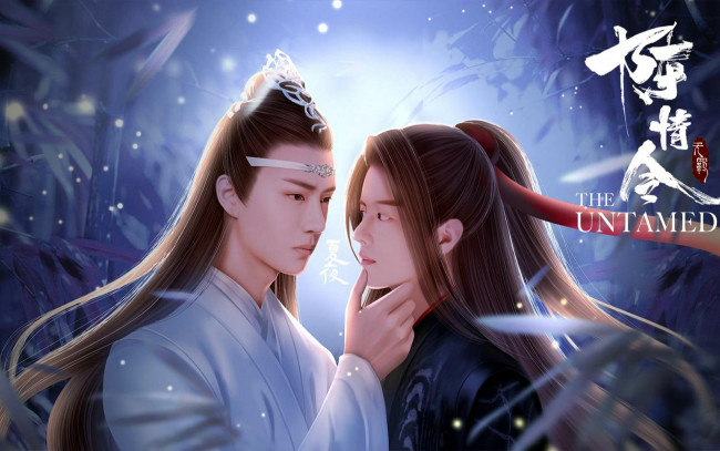 Обои картинки фото рисованное, кино,  мультфильмы, лань, ванцзи, вэй, усянь, бамбук