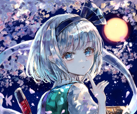 Картинка аниме touhou тохо