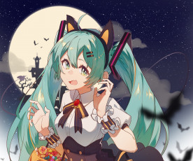 Картинка аниме vocaloid вокалойд