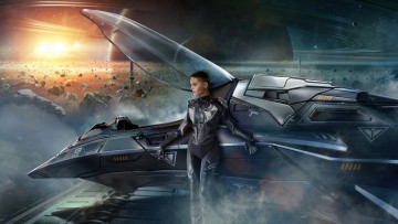 Картинка chorus +rise+as+one видео+игры ---другое космическая боевая видеоигра fishlabs deep silver