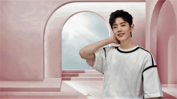 Картинка мужчины xiao+zhan актер футболка арка