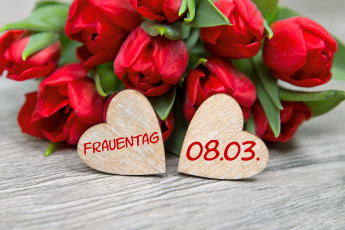 Картинка праздничные международный+женский+день+-+8+марта тюльпаны сердечки