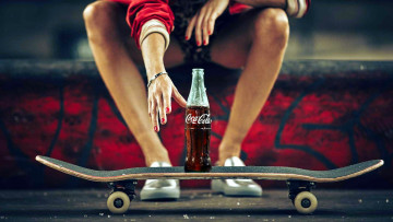 обоя бренды, coca-cola, напиток