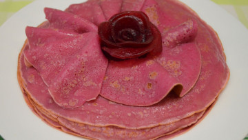 Картинка еда блины +оладьи свекла