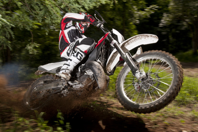 Обои картинки фото спорт, мотокросс, husqvarna