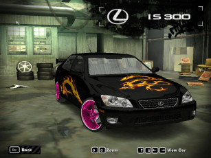 Картинка nfs most wanted lexus is200 видео игры need for speed