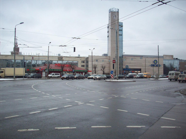 Обои картинки фото рига, привокзальная, площадь, города, латвия