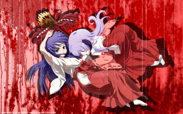 Картинка аниме higurashi no naku koro ni furude rika hanyuu