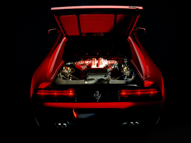 Обои картинки фото автомобили, ferrari