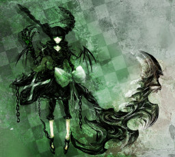 Картинка dead master аниме black rock shooter