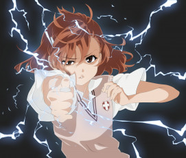 Картинка misaka mikoto аниме toaru majutsu no index