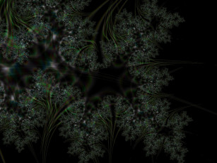 Картинка 3д графика fractal фракталы узор