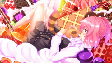 обоя аниме, inu, boku, ss, watanuki, banri, roromiya, karuta, x