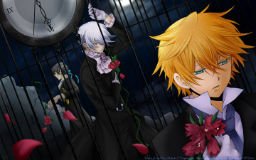 Картинка pandora hearts аниме oz vessalius gilbert nightray xerxes break