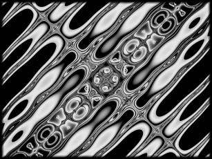 Картинка 3д графика fractal фракталы фон цвет узор