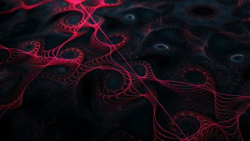 Картинка 3д графика fractal фракталы цвета фон узор