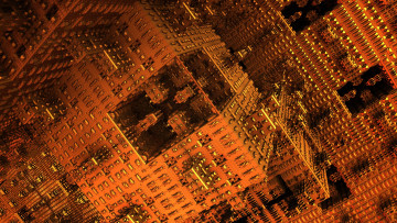 Картинка 3д графика fractal фракталы фон цвета узор