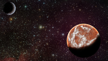 Картинка космос арт планеты