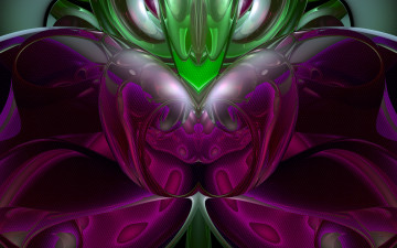 Картинка 3д графика fractal фракталы узор цвет фон