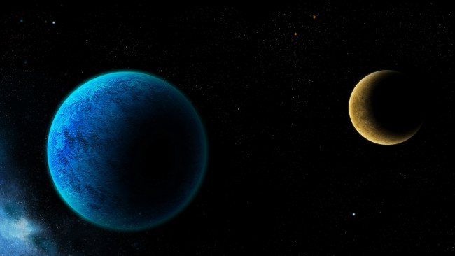 Обои картинки фото космос, арт, планеты