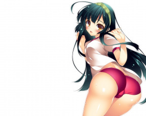 Картинка vocaloid аниме izayoi kaname арт вокалоид touhoku zunko попка девушка