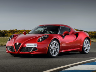 Картинка автомобили alfa+romeo 2013 960 красный alfa romeo 4c