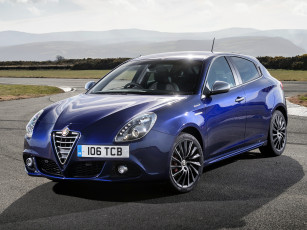 Картинка автомобили alfa+romeo sportiva uk-spec 940 2014 синий giulietta alfa romeo