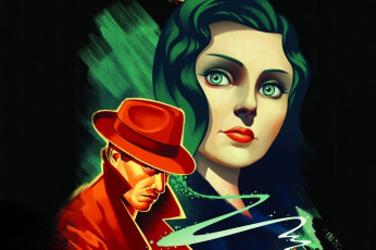 Картинка рисованные кино девушка мужчина