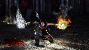 Картинка 3д+графика fantasy+ фантазия девушка улыбка магия