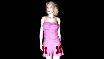 Картинка 3д+графика people+ люди взгляд девушка