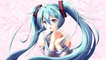 Картинка vocaloid аниме арт tamiteddoo teaspoon0204 вокалоид hatsune miku девушка улыбка татуировка