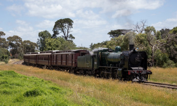 Картинка техника паровозы вагоны паровоз дорога железная поезд
