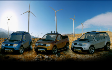 Картинка автомобили 3д race dacia