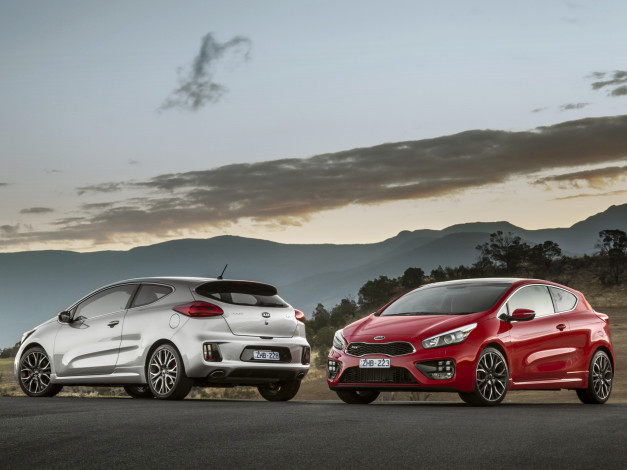 Обои картинки фото автомобили, kia, 2014, au-spec, cee, d, gt, pro