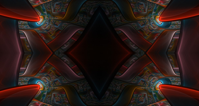 Обои картинки фото 3д графика, fractal , фракталы, узор, цвета, фон