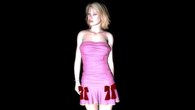 Обои картинки фото 3д графика, people , люди, взгляд, девушка