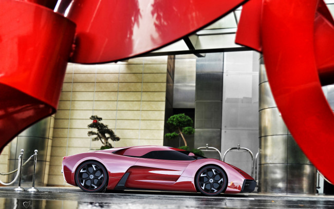 Обои картинки фото автомобили, 3д, ferrari