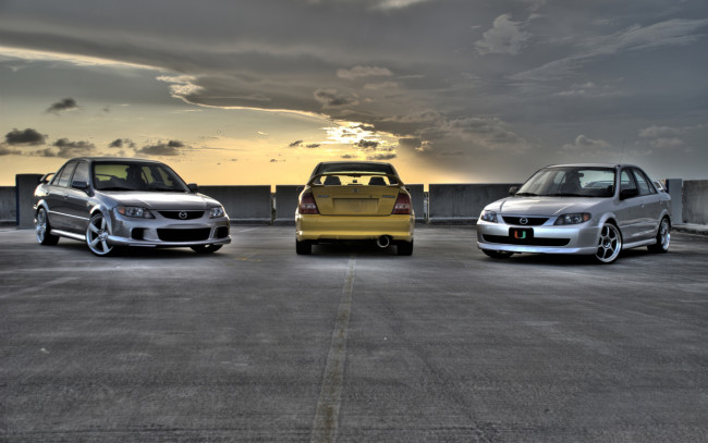 Обои картинки фото автомобили, mazda