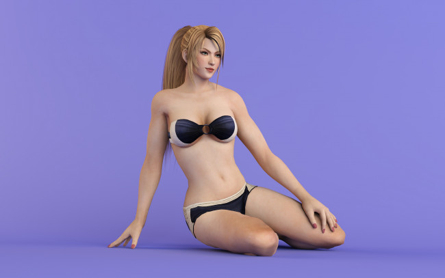 Обои картинки фото девушка, 3д графика, anime , аниме, графика