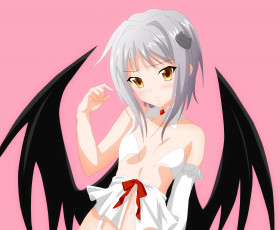 Картинка разное арты фон взгляд девушка крылья