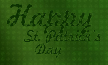 Картинка праздничные день+святого+патрика фон листья