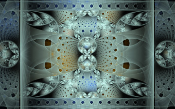 Картинка 3д+графика фракталы+ fractal цвета фон узор