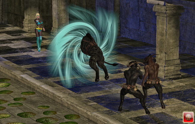 Обои картинки фото 3д графика, фантазия , fantasy, магия, девушка, кастаники