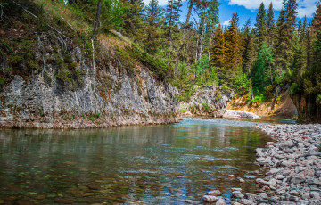 Картинка природа реки озера лес река