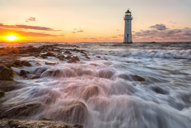 Обои картинки фото природа, маяки, побережье, маяк